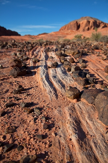 Woher kommen die schwarzen Steine